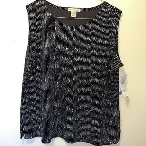 Sparkle covering entire top